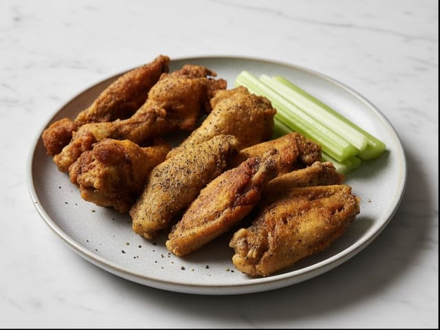 6 pc Wings/ Celery.