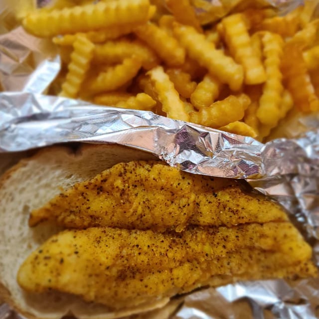Fried Swai.