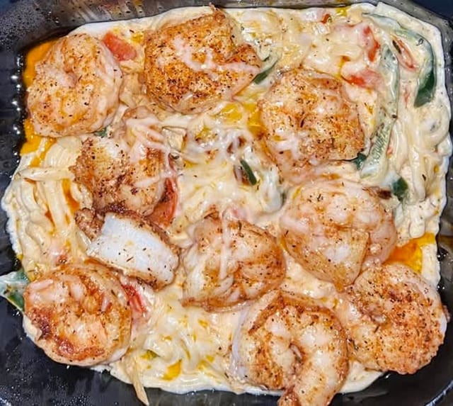 Rasta Pasta Shrimp.