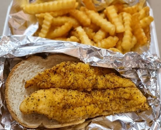 Swai 2pc Fried W/Fries.